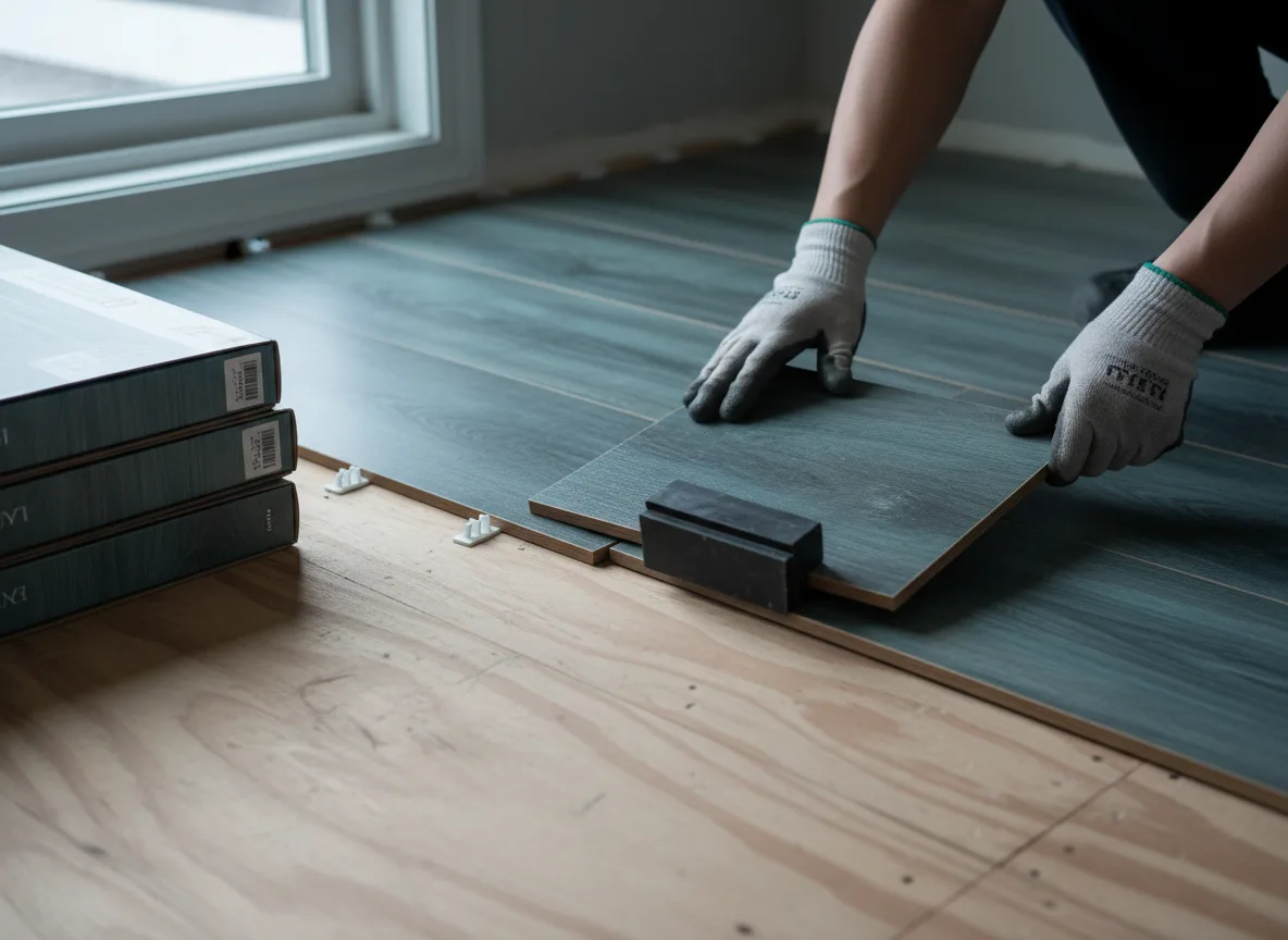 Luxury Vinyl Plank Installation company in Durham, KS
